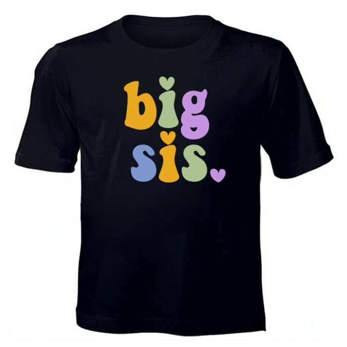Kiddies Big Sis T-shirt