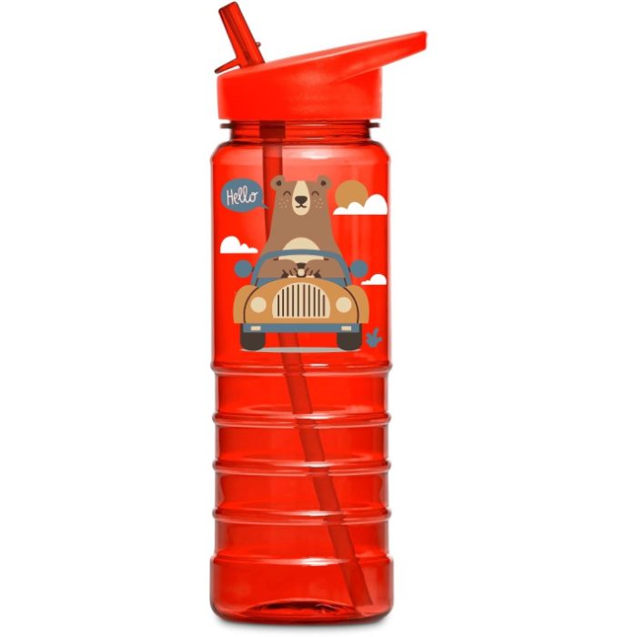 Kiddies Bear Driving Car Bottle