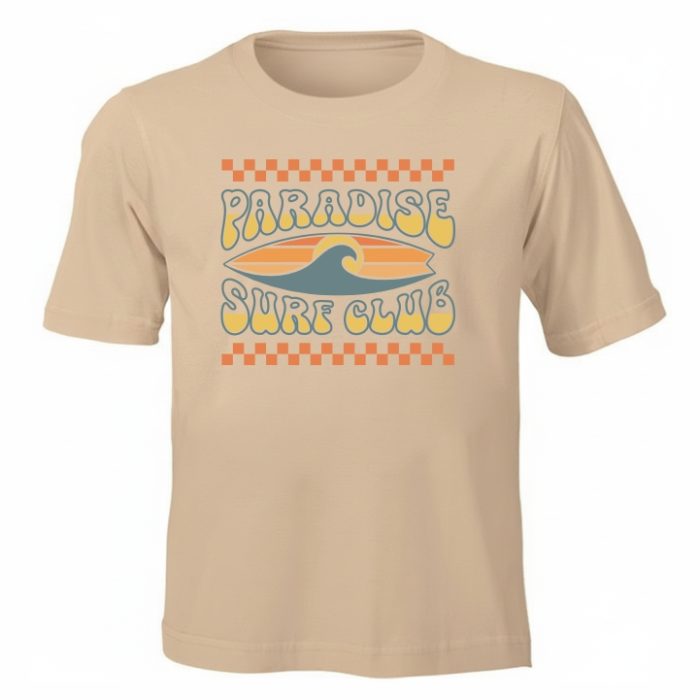 Kiddies Retro Paradise Surf Club T-shirt