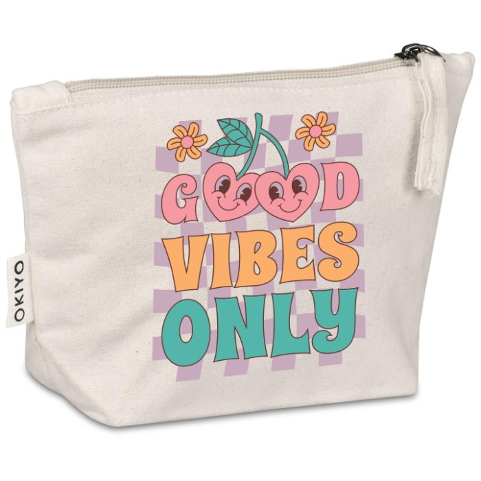 Kiddies Good Vibes Only Makeup Bag