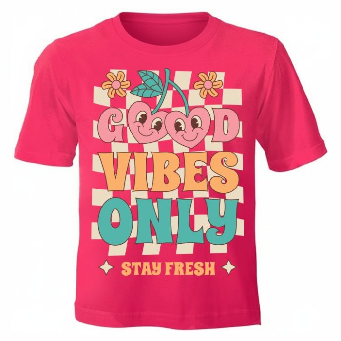 Kiddies Good Vibes Only T-shirt