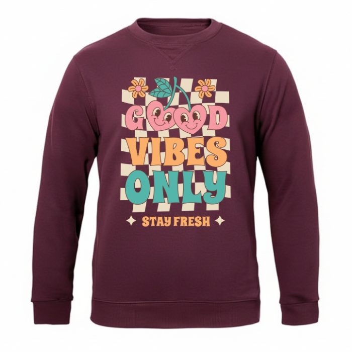 Kiddies Good Vibes Only Sweater