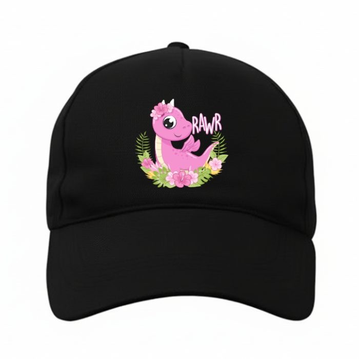 Kiddies Girl Dinosaur Cap