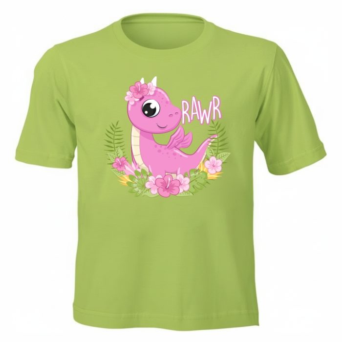 Kiddies Girl Dinosaur T-shirt