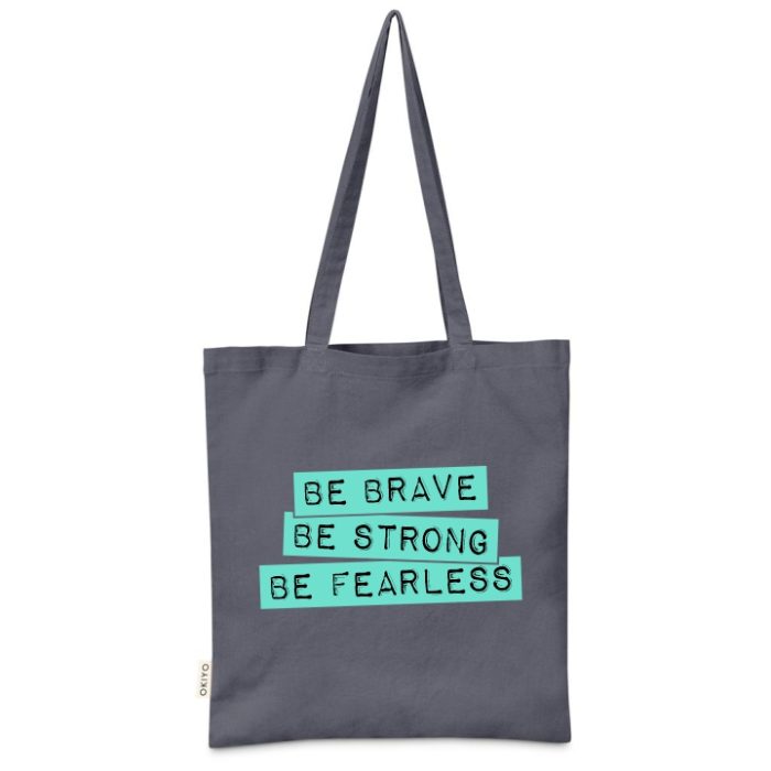 Be Brave Cotton Shopper