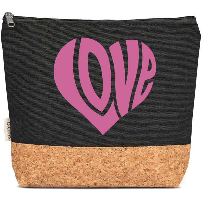 Love Cork Cosmetic Bag