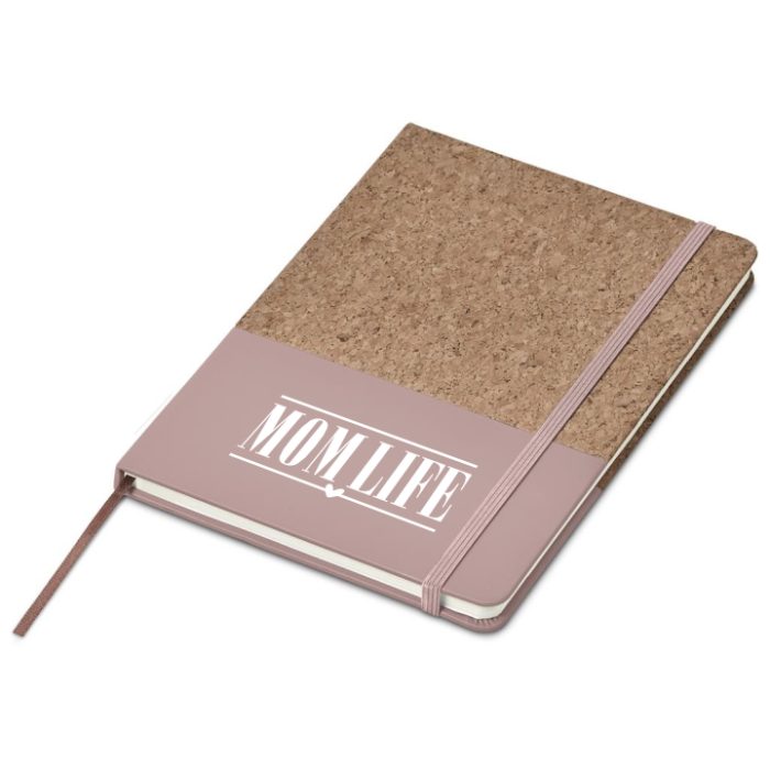 Mom Life A5 Cork Notebook