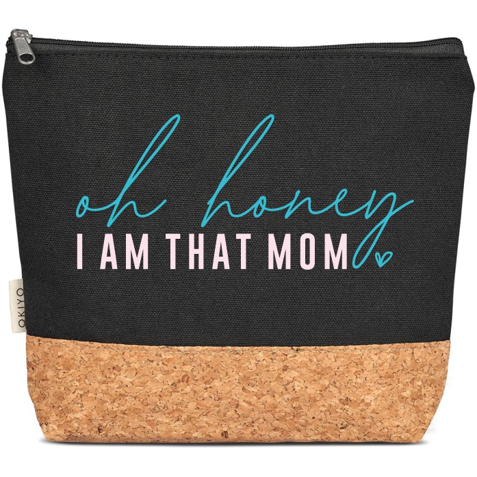Oh Honey Cork Cosmetic Bag